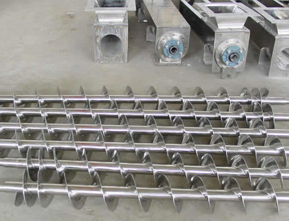 Helical blade with shaft